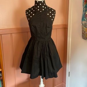 Urban Outfitters Kimchi Blue Vina Coated Poplin Dress